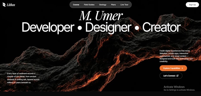 develop interactive animation websites for you