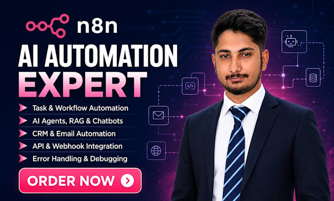 be your n8n expert and automation workflow developer