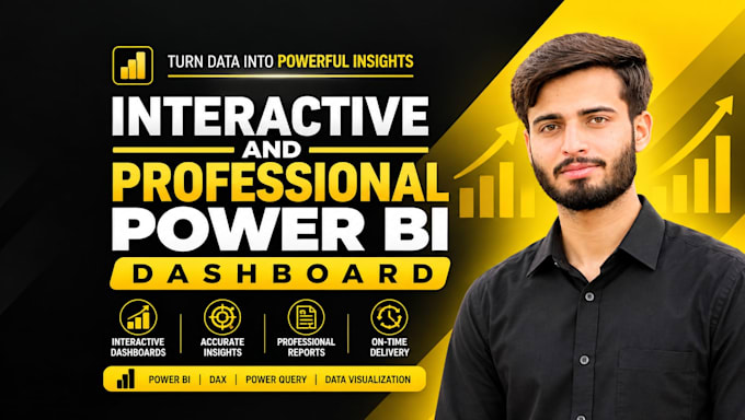 be your power bi expert for interactive dashboard, report and data analysis