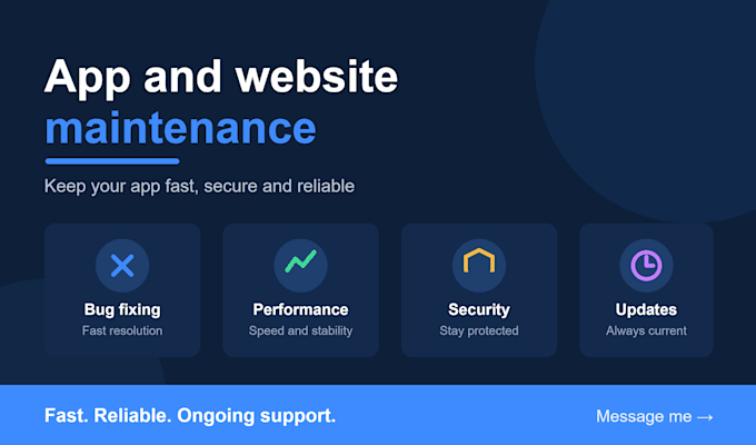 do mobile app crash fix, bug fixs  and debugging