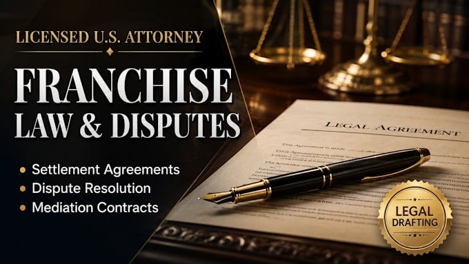 draft a bulletproof franchise legal settlement contract