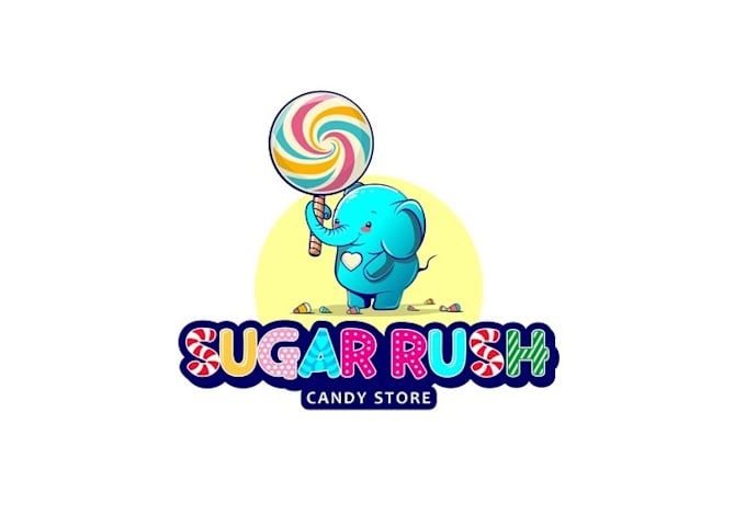 design a cute kawaii logo for your brand