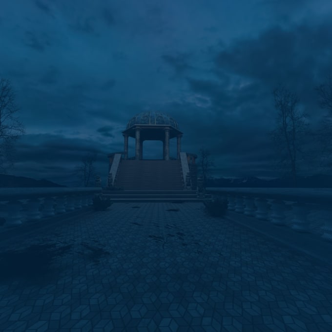 create 3d game environments and game assets in blender