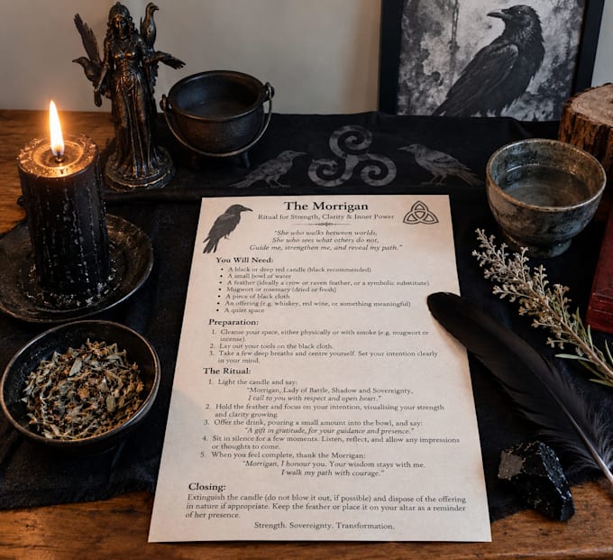 provide a personalised ritual for your intentions