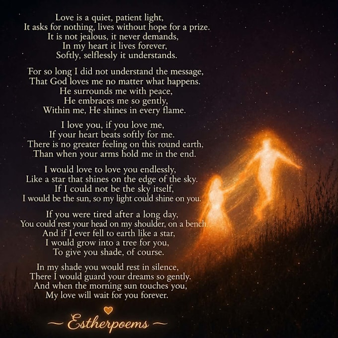 write original poems for you