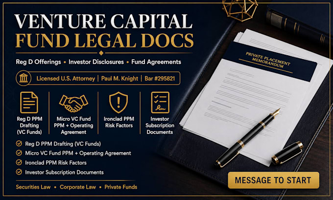 draft vc fund investor subscription agreements