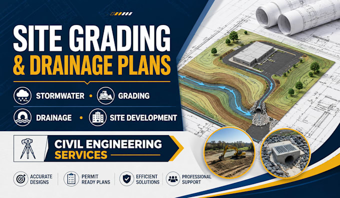 swppp, erosion control, stormwater and drainage plans