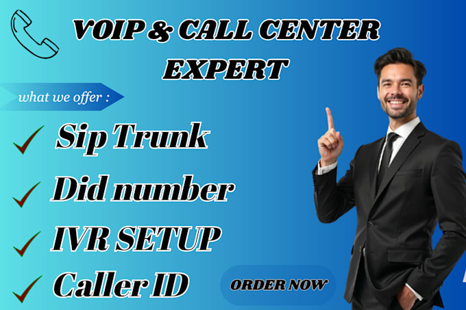 setup sip trunk did number telnyx twilio 3cx bulk sms