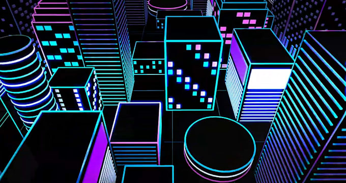 do energetic vj loop and dj visuals fast delivery