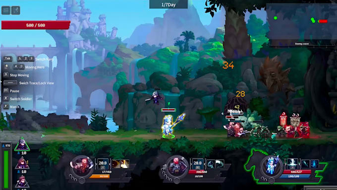 build custom 2d pixel game, top down pixel game, pixel rpg, retro pixel game