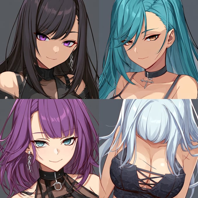 create custom sfw and nsfw anime ai character design