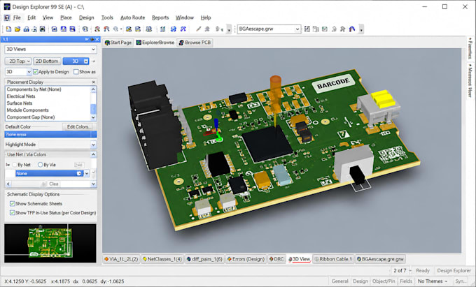 review pcb, dfm analysis, pcb layout, manufacturing check, gerber files, kicad