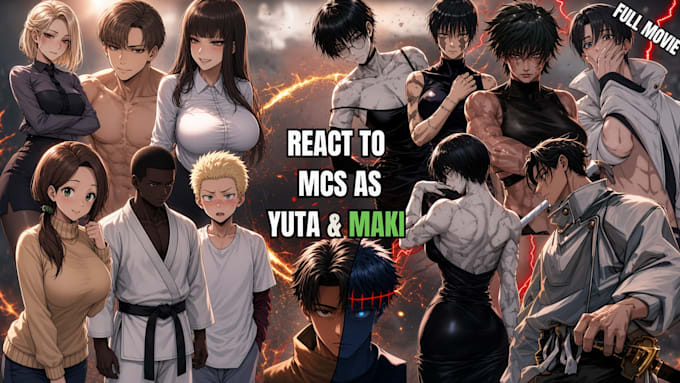 create a full 8 minute gacha react video