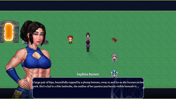 create pixel art sprites, character  and animations for games