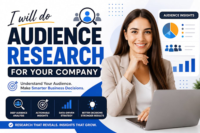 do audience research for your company