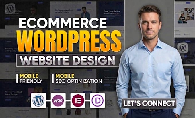 design a professional wordpress woocommerce webshop and ecommerce website