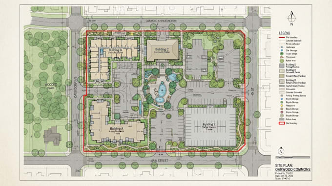 create professional 3d site plan