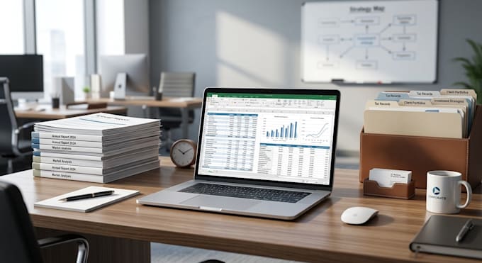write professional business and finance articles