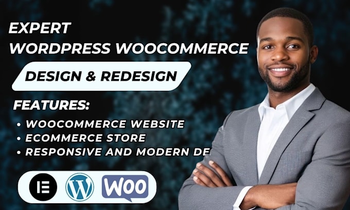 a wordpress woocommerce website, ecommerce store, and online shop