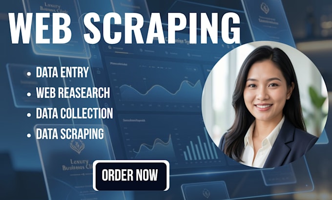 do web scraping, web research, leads, excel spreadsheet work