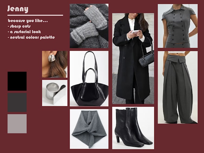 create personal styling moodboards