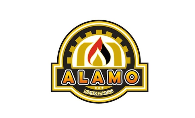 create a capturing industrial logo for alamo lubricants