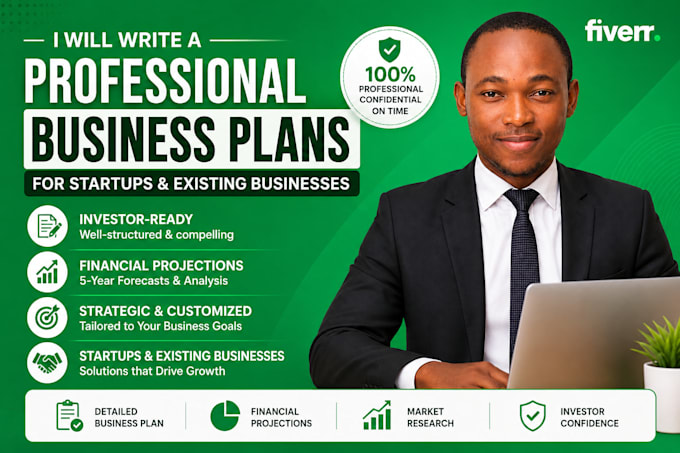 write an investor ready business plans for loan approval