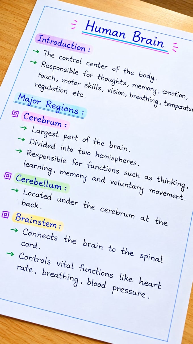 write anything with my beautiful handwriting