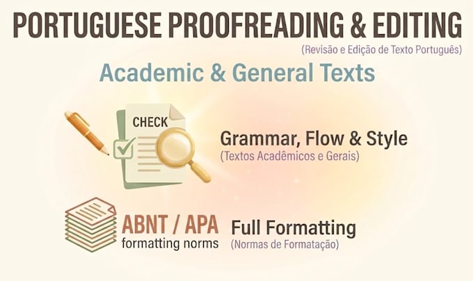 proofread and edit your portuguese