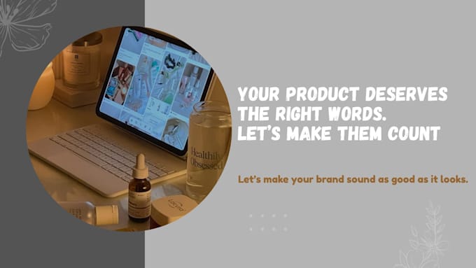 write engaging product descriptions