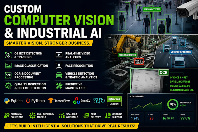 develop ai computer vision and ocr pos systems