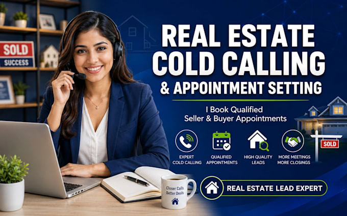 cold call real estate leads and set qualified appointments