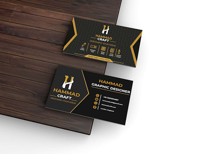 design a professional business card in 24 hours