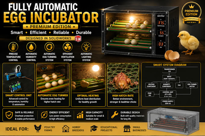 design a 3d printable product or part in solidworks