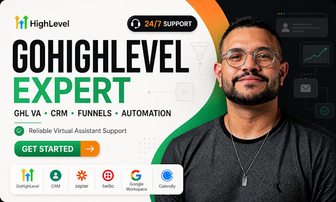 be your gohighlevel expert ghl va and highlevel virtual assistant support