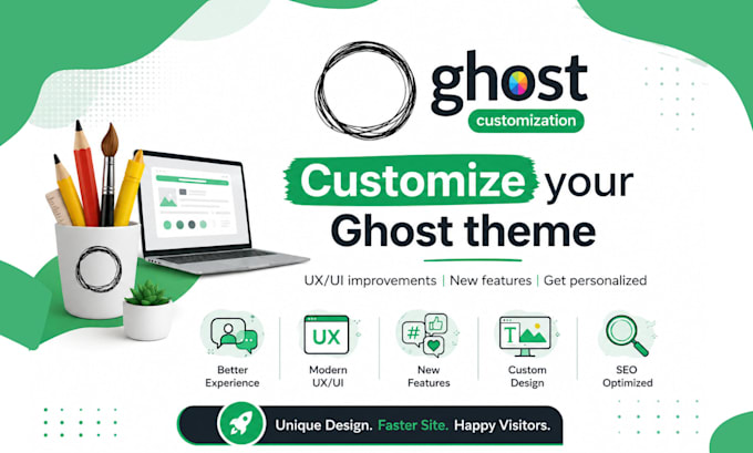 customize your ghost cms website or fix your ghost cms blog