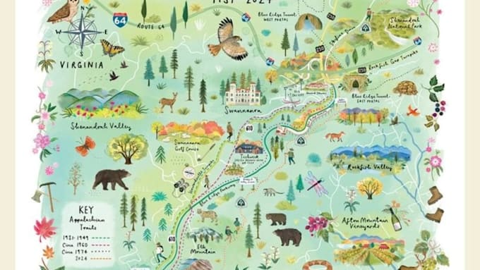 design a custom festival map, concert layout, or event venue map