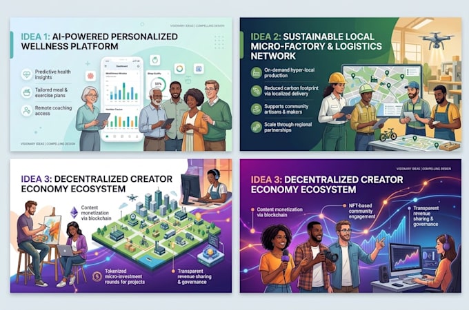 create an eye catching powerpoint presentation with visual