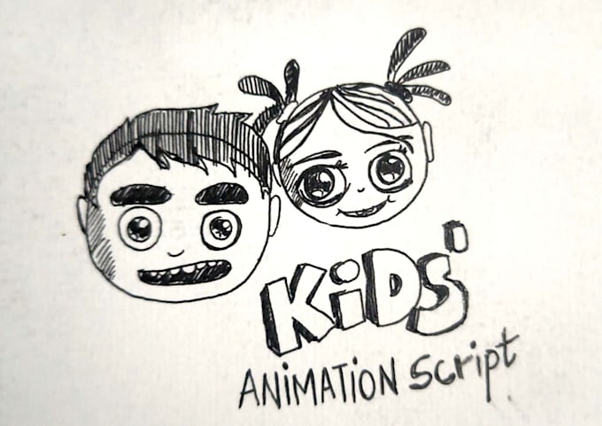 ghostwrite a kids animation script for you