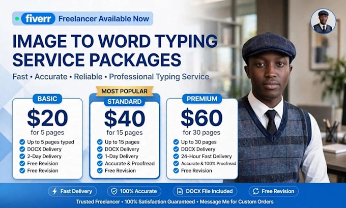 retype image to word, handwritten notes to text