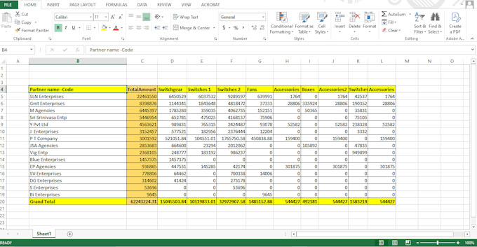 do data entry, microsoft excel