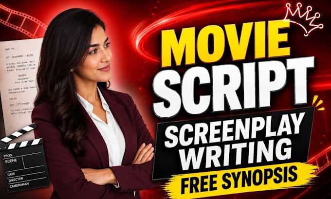 write movie script, screenplay, feature film script comedy script, screenwriting