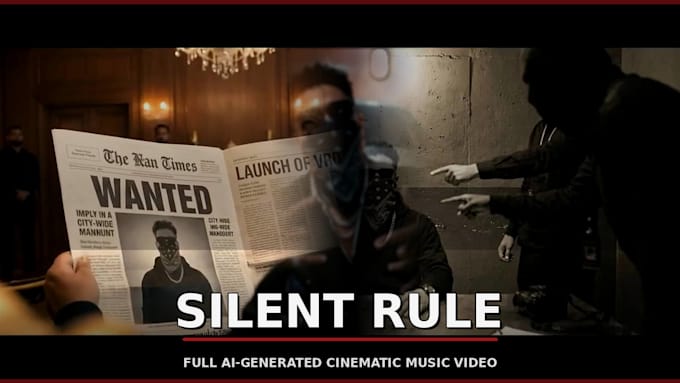 create a professional ai generated music video or trailer