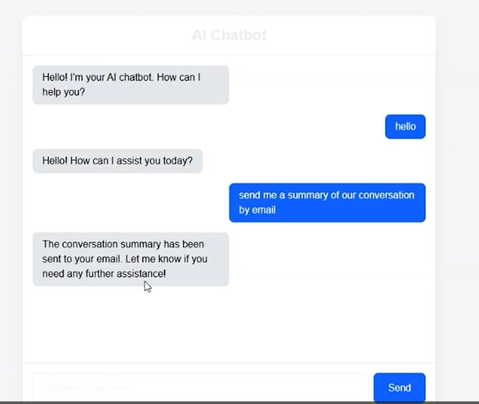 a custom ai chatbot for your website