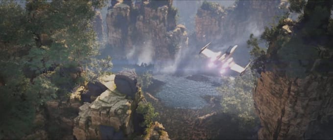 do a epic 3d environment for you