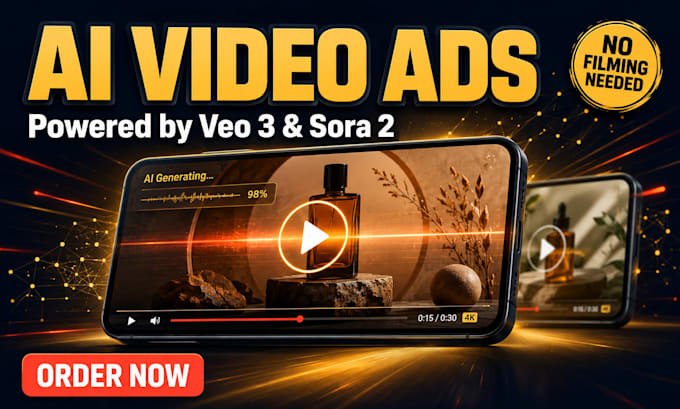 create ai video ads using veo 3 sora 2