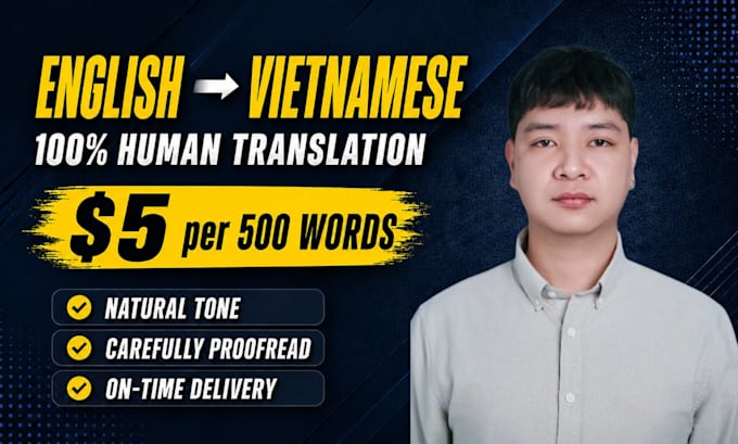 translate english documents into natural vietnamese