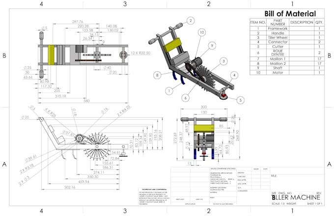 make cad drawing for you