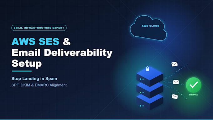 setup high deliverability AWS ses email infrastructure with private dashboard
