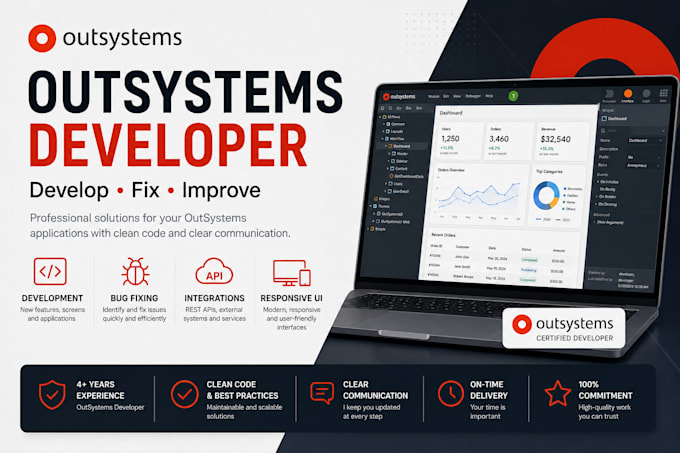 develop, fix and improve your outsystems application